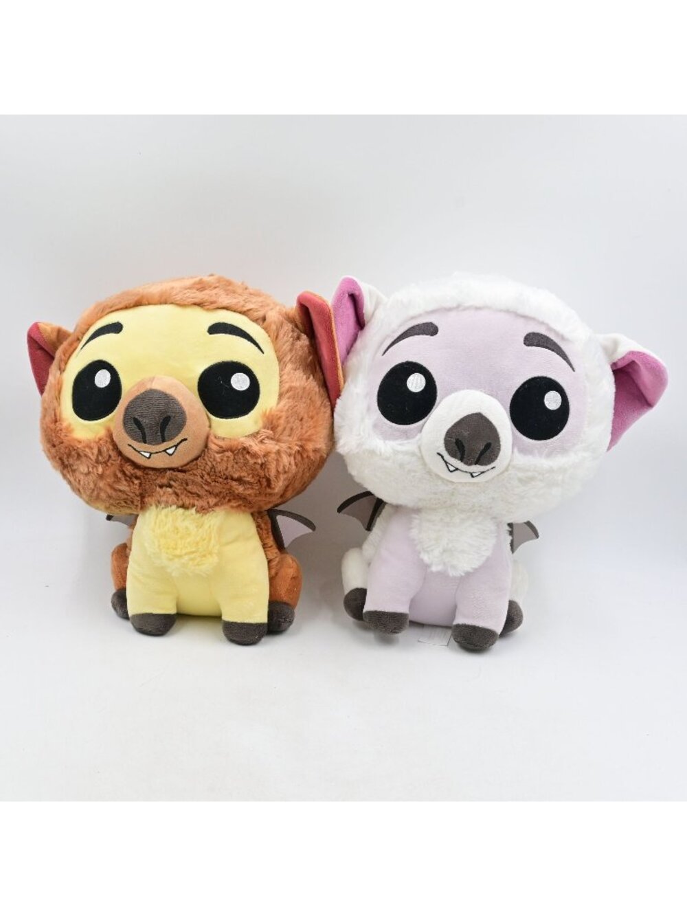 Funko Pop Wetmore Forest Bugsy Wingnut Monster Plushies 12" Brown White Set of 2